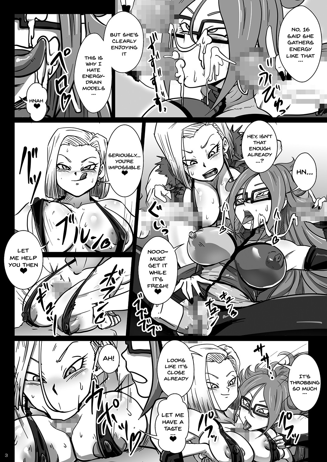 Hentai Manga Comic-A Cluster of Sexual Energy - Greedy Androids-v22m-Read-3